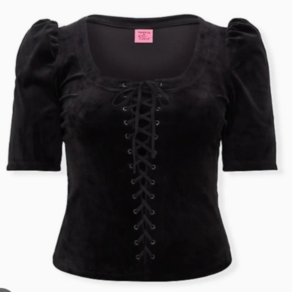 SOLD SOLD SOLD TORRID X Betsey Johnson top - Picture 1 of 6
